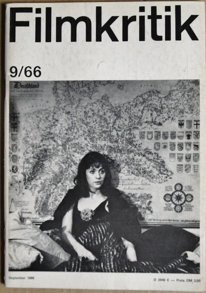 FILMKRITIK magazine side cover Issue 9 September 1966