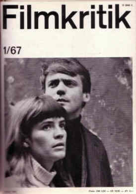 FILMKRITIK magazine side cover Issue 1 January 1967