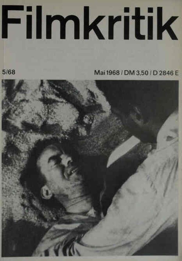 FILMKRITIK magazine side cover Issue 5 May 1968