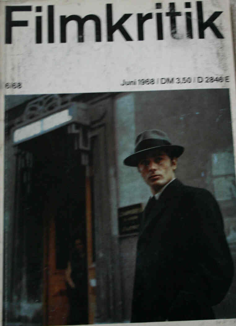 FILMKRITIK magazine side cover Issue 6 June 1968