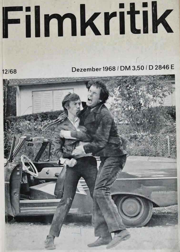 FILMKRITIK magazine side cover Issue 12 December 1968