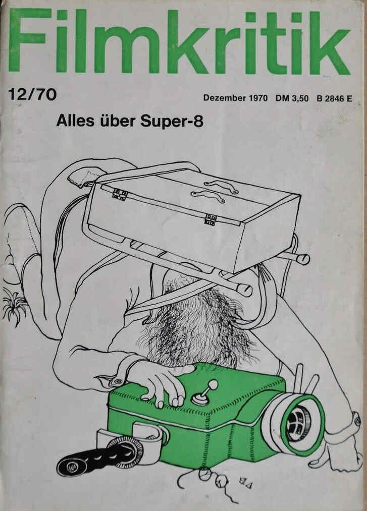 FILMKRITIK magazine side cover Issue 12 December 1970