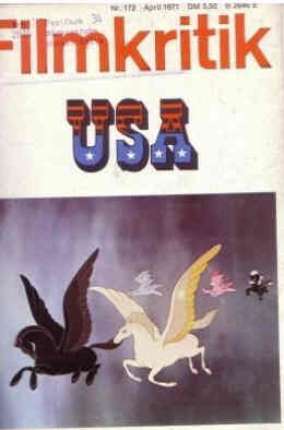 FILMKRITIK magazine side cover Issue 172 April 1971