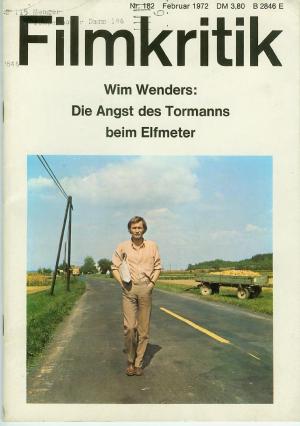 FILMKRITIK magazine side cover Issue 182 February 1972
