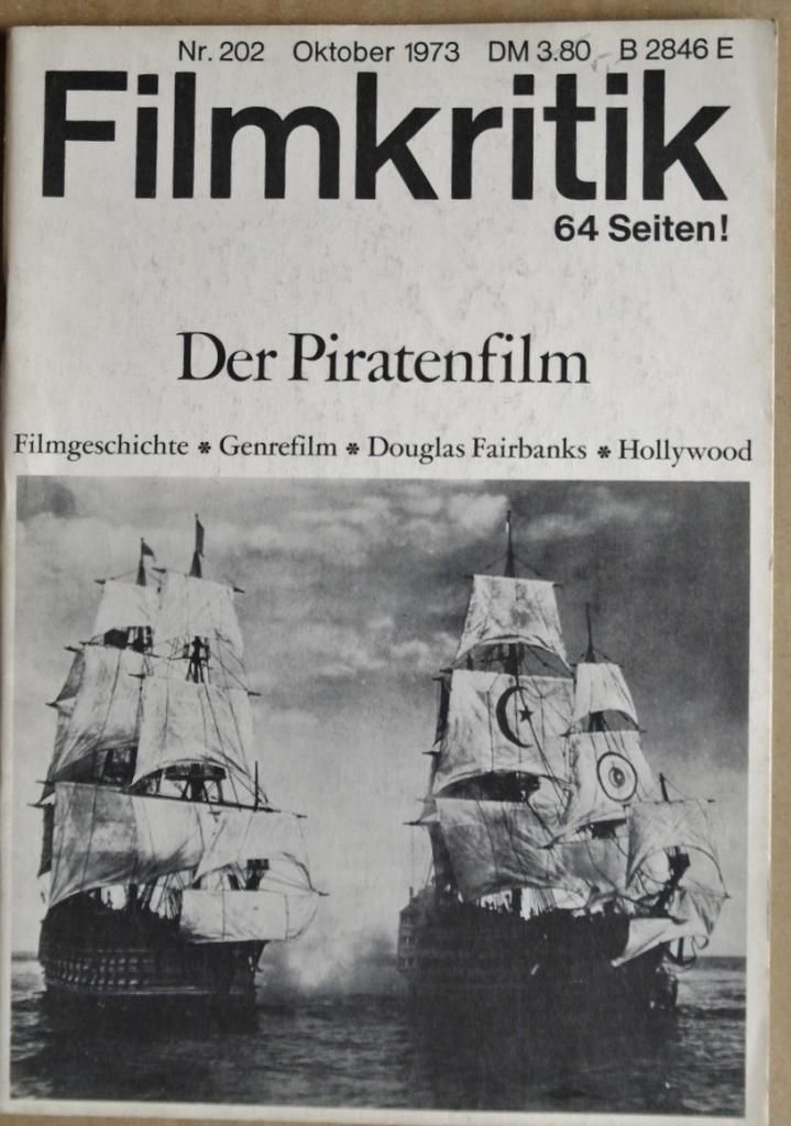 FILMKRITIK magazine side cover Issue 202 October 1973