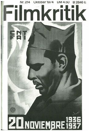 FILMKRITIK magazine side cover Issue 214  Vol 18 # 10 October 1974