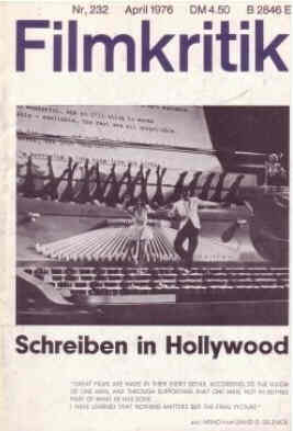 FILMKRITIK magazine side cover Issue 232 April 1976