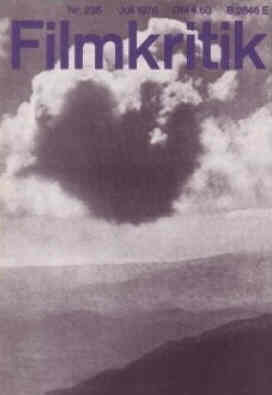 FILMKRITIK magazine side cover Issue 235 July 1976