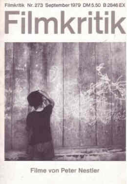 FILMKRITIK magazine side cover Issue 273 September 1979
