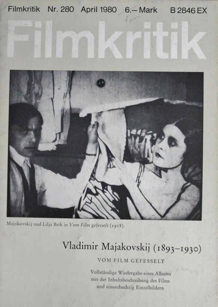 FILMKRITIK magazine side cover Issue 280 April 1980