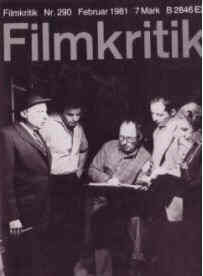 FILMKRITIK magazine side cover Issue 290 February 1981
