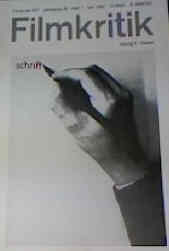 FILMKRITIK magazine side cover Issue 307 July 1982