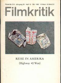 FILMKRITIK magazine side cover Issue 310 October 1982