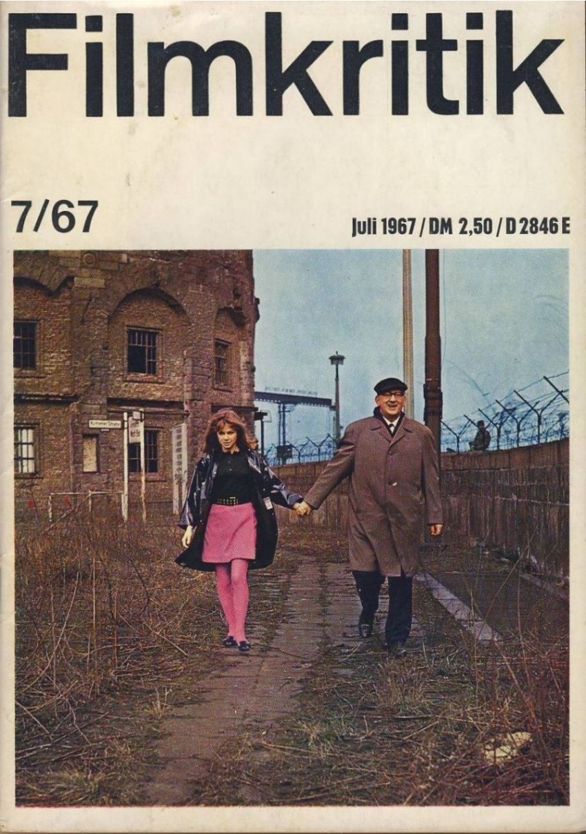 FILMKRITIK magazine side cover Issue 7 July 1967