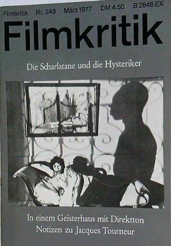 FILMKRITIK magazine side cover Issue 243 March 1977