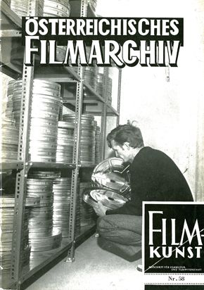 FILMKUNST magazine side cover Issue 58  1972