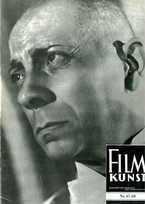 FILMKUNST magazine side cover Issue 67/68  1975