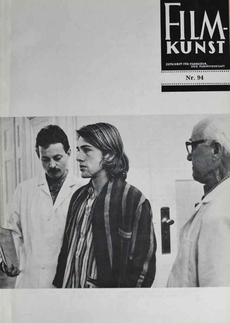 FILMKUNST magazine side cover Issue 94  1982