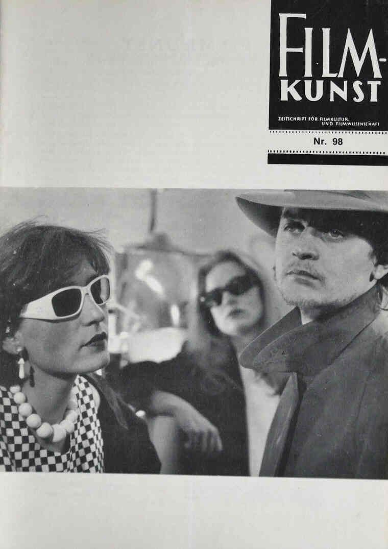FILMKUNST magazine side cover Issue 98  1983