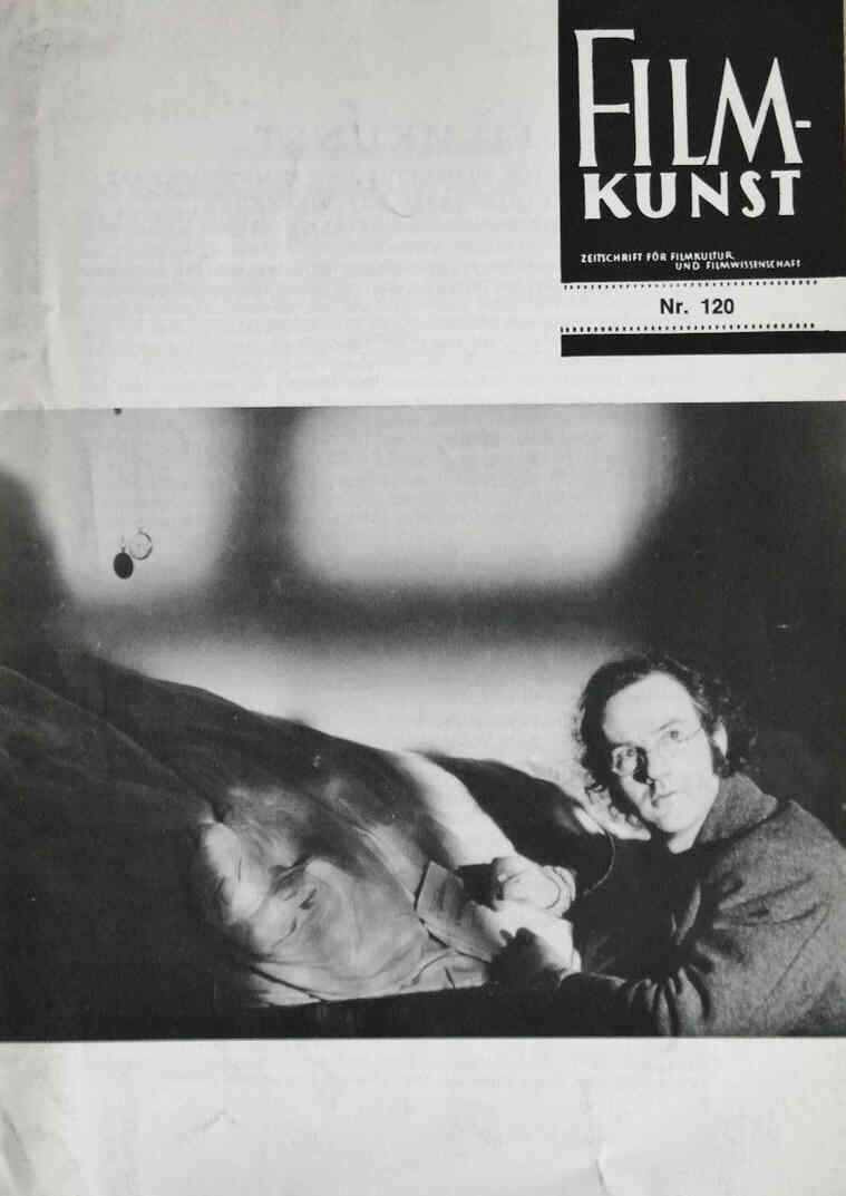 FILMKUNST magazine side cover Issue 120  1988