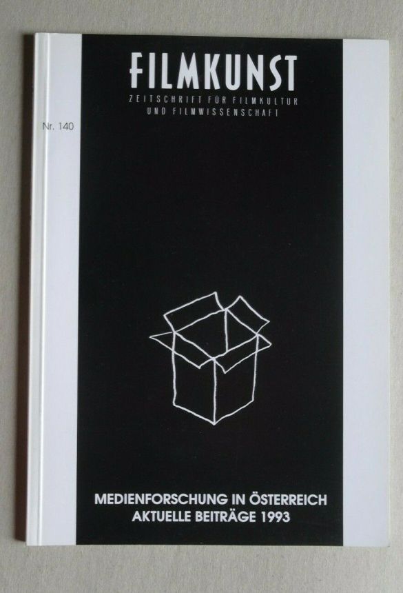 FILMKUNST magazine side cover Issue 140  1993