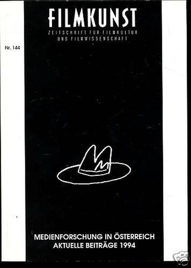 FILMKUNST magazine side cover Issue 144  1994