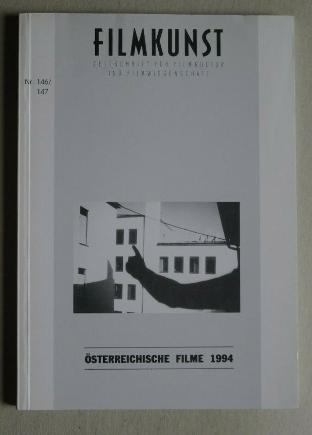 FILMKUNST magazine side cover Issue 146-7  1994