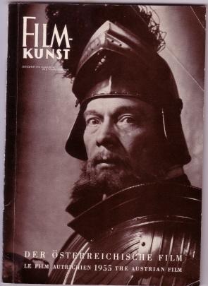FILMKUNST magazine side cover Issue 17   1955