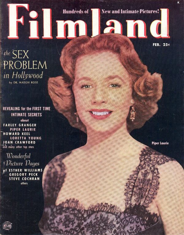 FILMLAND magazine side cover  Vol 2 # 1 February 1952