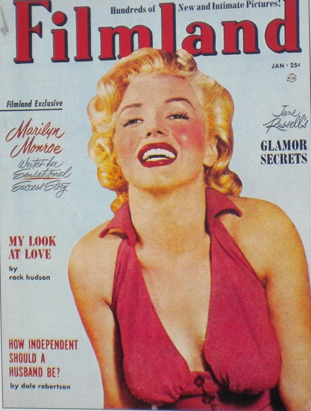FILMLAND magazine side cover  Vol 3 # 1 January 1953