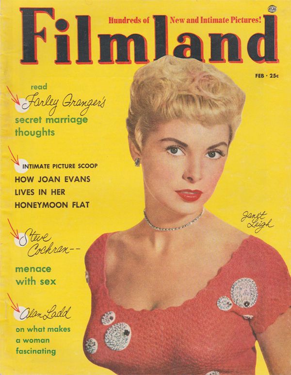 FILMLAND magazine side cover  Vol 3 # 2 February 1953