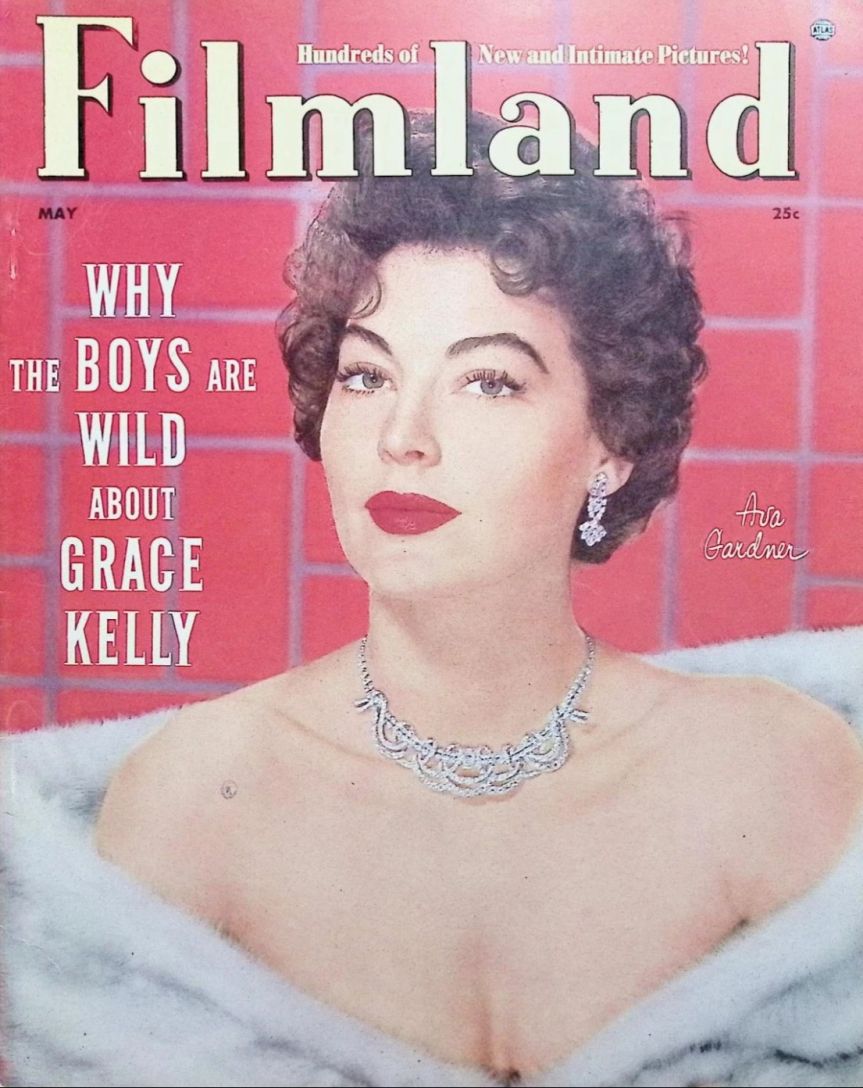 FILMLAND magazine side cover  Vol 5 # 3 May 1955