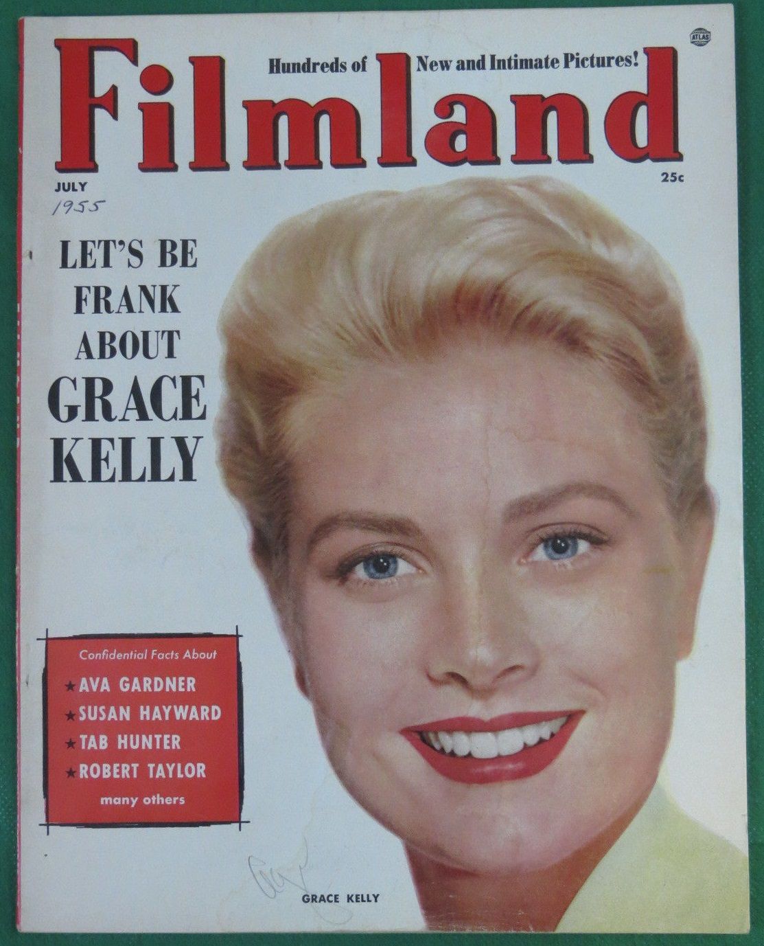 FILMLAND magazine side cover  Vol 5 # 4 July 1955