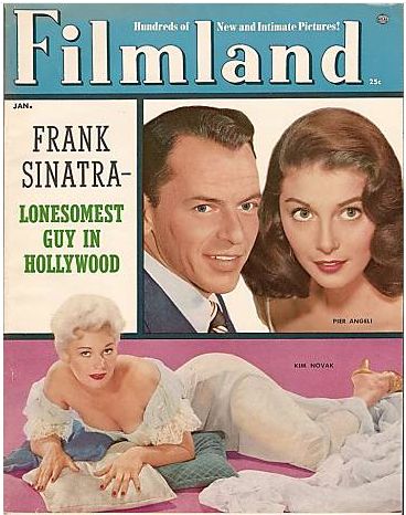 FILMLAND magazine side cover  Vol 6 # 1 January 1956