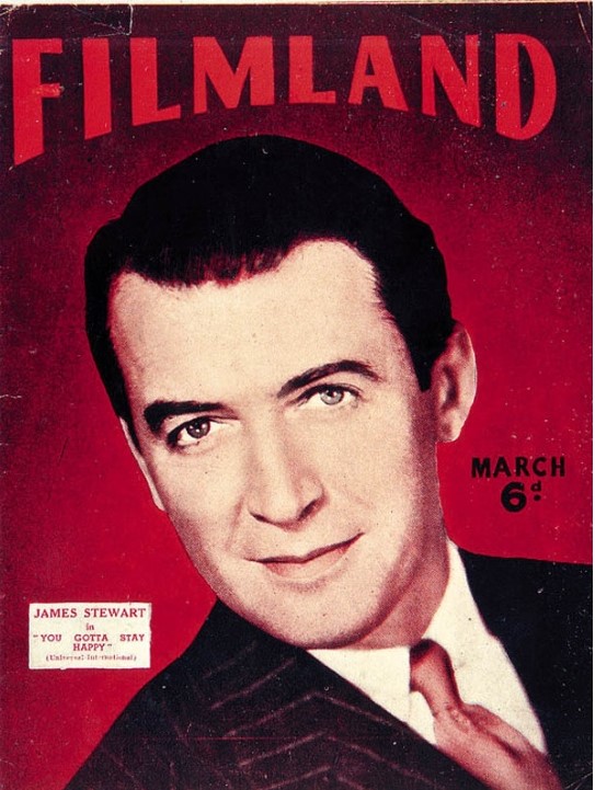 FILMLAND (NZ) magazine side cover  March 1949