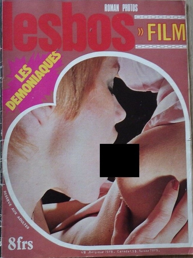 FILM LESBOS magazine side cover Issue 8   1975