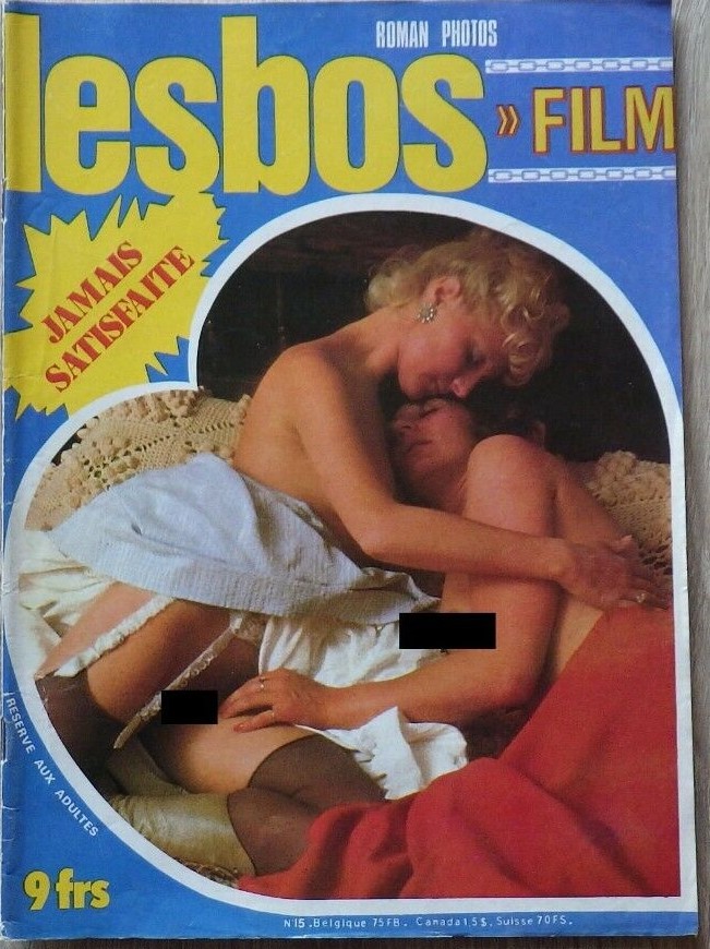 FILM LESBOS magazine side cover Issue 15   1976