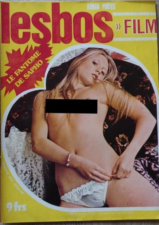 FILM LESBOS magazine side cover Issue 19   1976