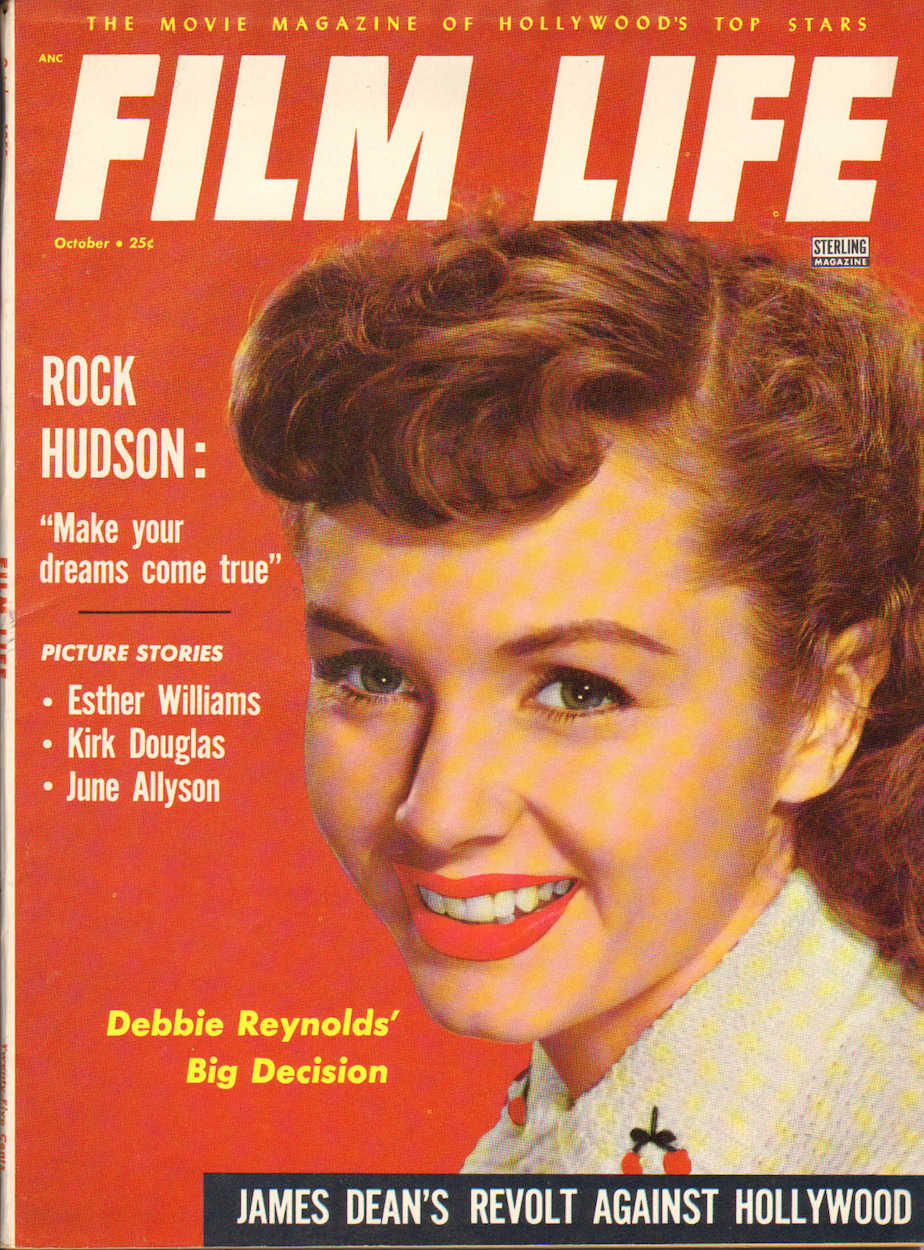 FILM LIFE magazine side cover  Vol 1 # 1 October 1955