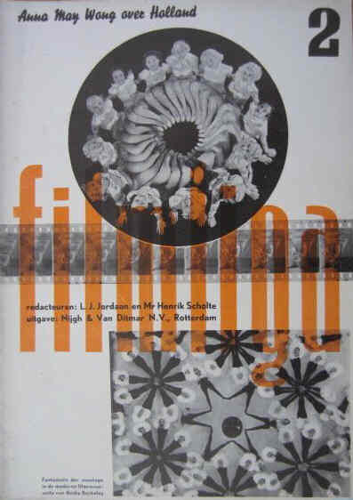 FILMLIGA magazine side cover Issue 2  1935