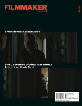 FILMMAKER magazine side cover Issue 101 Winter 2017