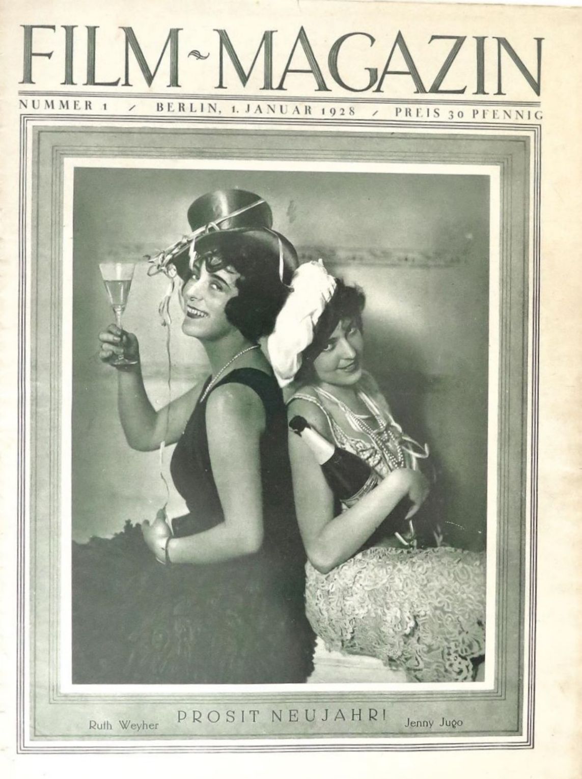 FILM-MAGAZIN magazine side cover Issue 1 1 January 1928