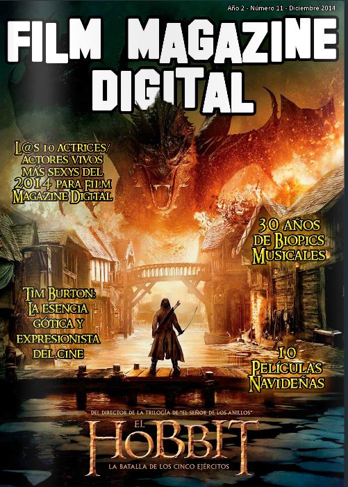 FILM MAGAZINE DIGITAL magazine side cover Issue 11 December 2014