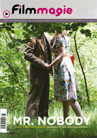 FILMMAGIE magazine side cover Issue 601 January 2010
