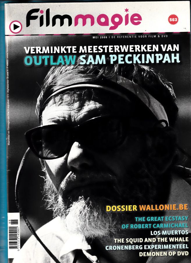 FILMMAGIE magazine side cover Issue 563 May 2006