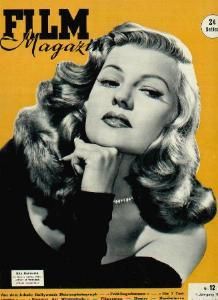 FILM MAGAZIN magazine side cover   1952