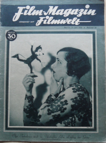 FILM-MAGAZIN magazine side cover Issue 25 21 June 1930