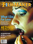 FILMMAKER magazine side cover Issue 35 March/April/May 2001