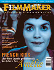 FILMMAKER magazine side cover Issue 37 September/October/November 2001