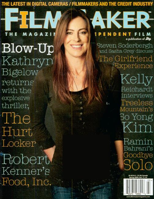 FILMMAKER magazine side cover Issue 67 March/April/May 2009
